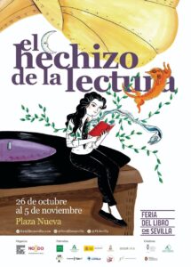 Cartel de María Hesse para la Feria del Libro de Sevilla